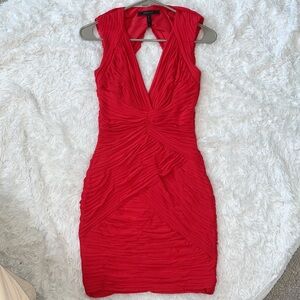 BCBGMAXAZRIA Red Berry dress